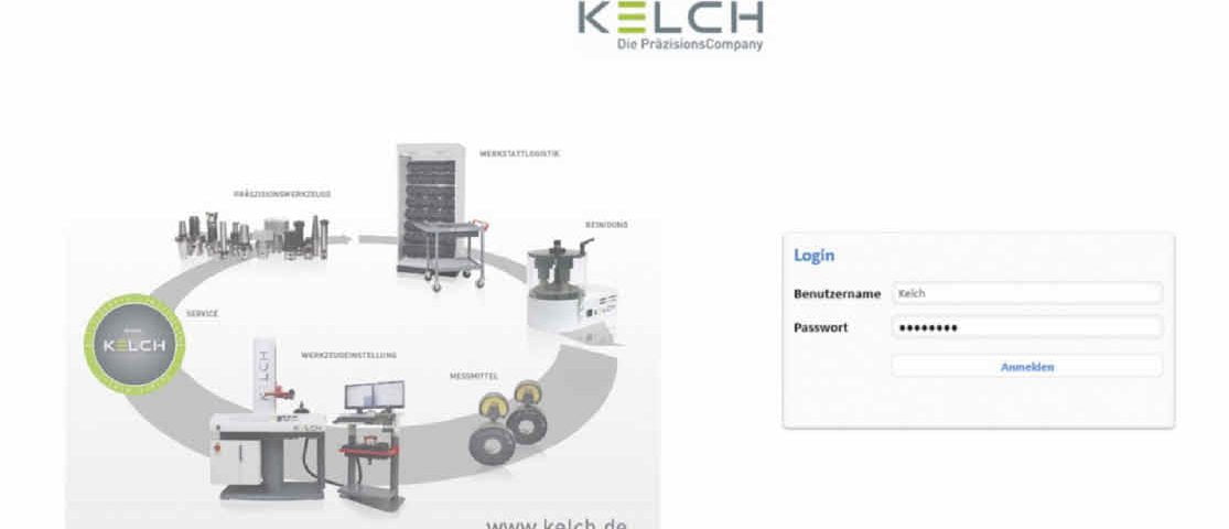 KELCH Login Bereich