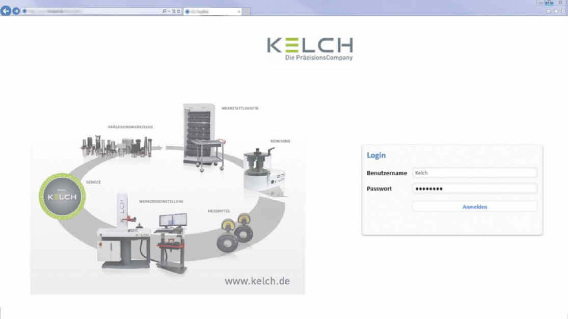 KELCH Login Bereich