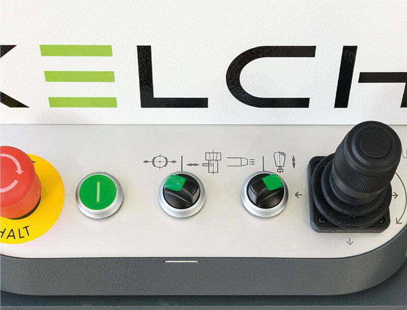 KELCH KENOVA set line V6 Bedienfeld Detailaufnahme