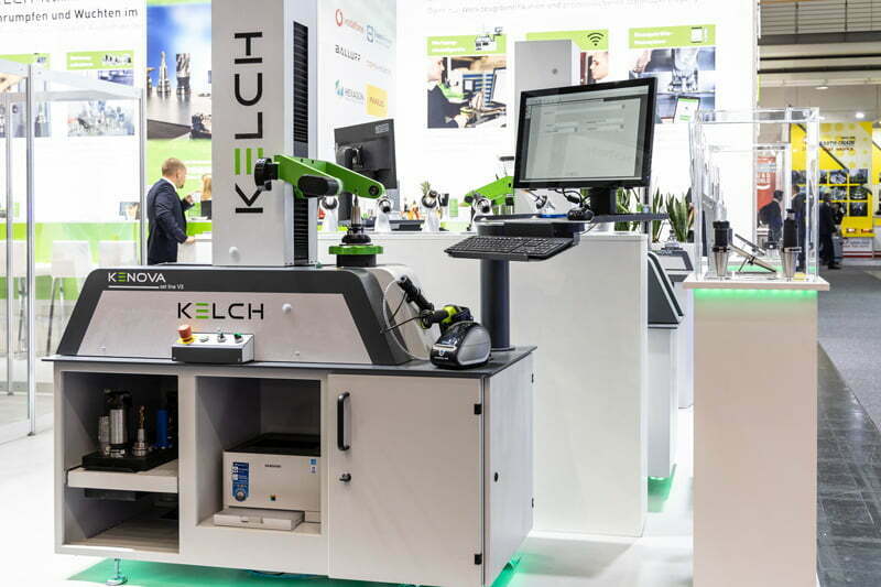 Instead of exhibiting products on its exhibition stand, as here at EMO 2019, KELCH will be showcasing its tool presetters in live webinars on the 2nd and 3rd of March 2021 on the Intec/Z connect digital platform.