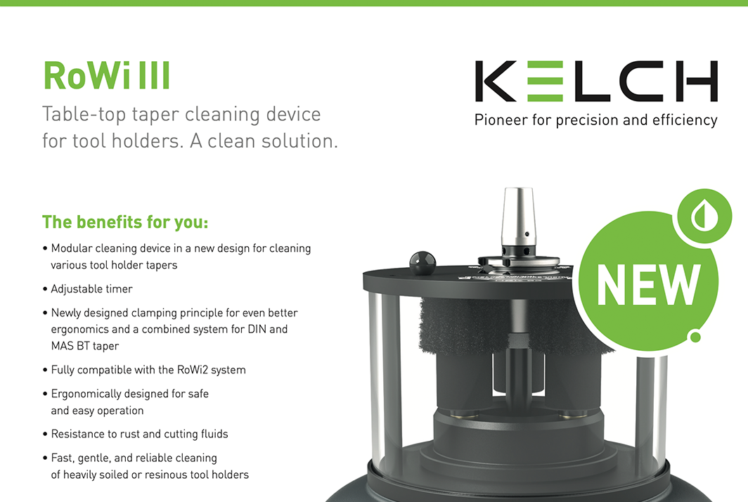 KELCH RoWi3- Taper Cleaner - Flyer ENG